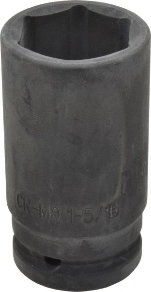 Blackhawk by Proto - 3/4" Drive 1-5/16" Deep Impact Socket - 6 Points, 3-1/4" OAL - Exact Tooling