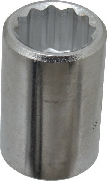 Blackhawk by Proto - 7/8", 3/4" Drive, Standard Hand Socket - 12 Points, 2" OAL, Chrome Finish - Exact Tooling