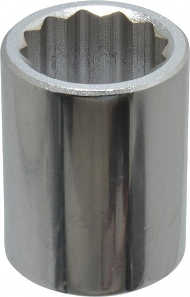 Blackhawk by Proto - 1-1/8", 3/4" Drive, Standard Hand Socket - 12 Points, 2-13/64" OAL - Exact Tooling