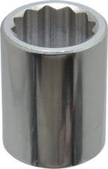 Blackhawk by Proto - 1-1/8", 3/4" Drive, Standard Hand Socket - 12 Points, 2-13/64" OAL - Exact Tooling