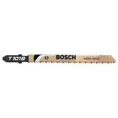 Bosch - 3" Long, 10 Teeth per Inch, Bi-Metal Jig Saw Blade - Exact Tooling