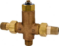 Bradley - Wash Fountain Thermo Static Mixing Valve - For Use with Bradley Foot-Controlled Wash Fountains - Exact Tooling