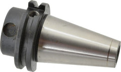 Collis Tool - CAT40 Taper Shank 3/8" Hole End Mill Holder/Adapter - 1-3/4" Nose Diam, 1-3/8" Projection, 5/8-11 Drawbar - Exact Tooling