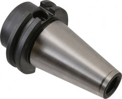 Collis Tool - CAT40 Taper Shank 1/2" Hole End Mill Holder/Adapter - 1-3/4" Nose Diam, 1-3/8" Projection, 5/8-11 Drawbar - Exact Tooling