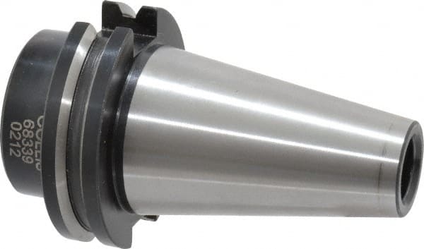 Collis Tool - CAT40 Taper Shank 1" Hole End Mill Holder/Adapter - 1-3/4" Nose Diam, 1-3/8" Projection, 5/8-11 Drawbar - Exact Tooling