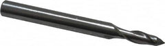 Magafor - 4mm Body Diam, 90°, 2" OAL, Solid Carbide Spotting Drill - Exact Tooling