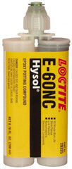 Loctite - 200 mL Cartridge Two Part Epoxy - 60 min Working Time, 3,110 psi Shear Strength, Series E-60NC - Exact Tooling