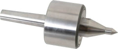 Riten - MT2 Taper Shank, 2-3/8" Head Diam 4,480 Lb Capacity Live Center - 4,000 Max RPM, 1-3/4" Head Length, 3/8" Point Diam, 1-7/8" Point Len, 310 Lb Max Workpc, 6-7/16" OAL, 5/8" Long Tip, Long Point - Exact Tooling