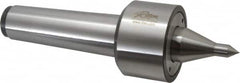 Riten - MT5 Taper Shank, 3-1/16" Head Diam 9,000 Lb Capacity Live Center - 5,000 Max RPM, 2-3/32" Head Length, 1/2" Point Diam, 2-1/2" Point Len, 1,100 Lb Max Workpc, 11-3/8" OAL, 15/16" Long Tip, Long Point - Exact Tooling