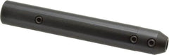 RobbJack - 5/8" Shank Diam Straight Shank with Weldon Flat 1/4" Hole End Mill Holder/Adapter - Through Coolant - Exact Tooling