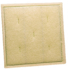 PrecisionAire - 20" Noml Height x 20" Noml Width x 1" Noml Depth, <20% Capture Efficiency, Panel Air Filter - MERV 5, Polyester, Integrated Galvanized Wire Frame - Exact Tooling