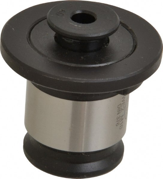 Bilz - 0.276" Tap Shank Diam, 0.217" Tap Square Size, M10 Tap, #2 Tapping Adapter - 0.4331" Projection, 1.181" Tap Depth, 1.8111" OAL, 1.22" Shank OD, Through Coolant, Series WE 2 - Exact Tooling