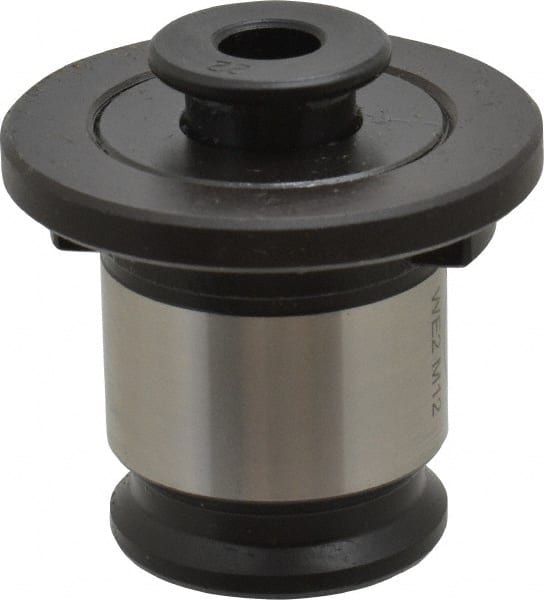 Bilz - 0.354" Tap Shank Diam, 0.276" Tap Square Size, M9 Tap, #2 Tapping Adapter - 0.4331" Projection, 1.181" Tap Depth, 1.8111" OAL, 1.22" Shank OD, Through Coolant, Series WE 2 - Exact Tooling