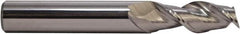 M.A. Ford - 3/8", 2 Flute, Solid Carbide, 0.03" Corner Radius End Mill - 3-1/4" OAL, 1-1/2" LOC - Exact Tooling