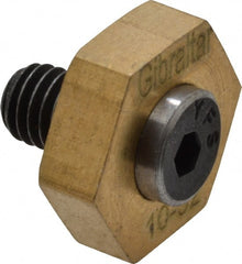 Gibraltar - 1/2" Hex, 10-32 Stud Thread, Symmetrical Hex Clamp - 0.11" Hex Height, 11/32" Thread Length, 10 Clamps - Exact Tooling