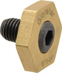 Gibraltar - 13/16" Hex, 5/16-24 Stud Thread, Symmetrical Hex Clamp - 0.11" Hex Height, 15/32" Thread Length, 10 Clamps - Exact Tooling