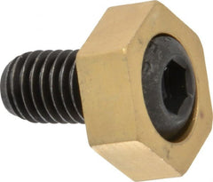 Gibraltar - 1" Hex, 1/2-13 Stud Thread, Symmetrical Hex Clamp - 0.11" Hex Height, 29/32" Thread Length, 10 Clamps - Exact Tooling