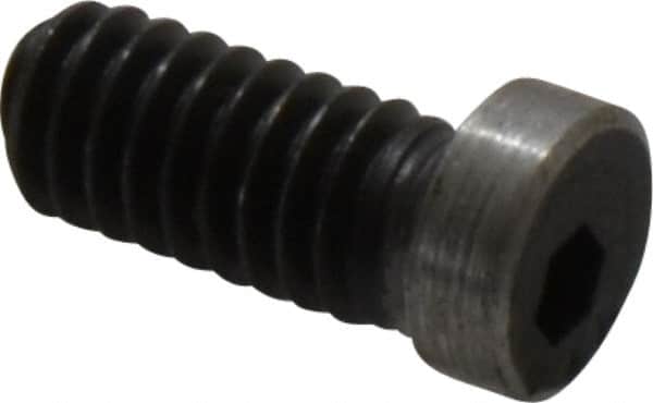 Gibraltar - 8-32, 3/8" Long, Steel, Cam Clamp Screw - 5/16" Hex, Use with Gibraltar Fixture Clamp 00642579 - Exact Tooling