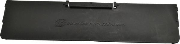 Quantum Storage - 11.1" Wide x 4" High, Black Bin Divider - Use with Quantum Storage Systems - QSB 109CON, QSB 110CON, QSB 116CON - Exact Tooling