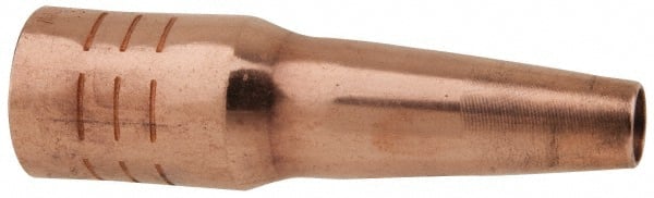 Lincoln Electric - MIG Gas Nozzle (Tapered) Air Cooled Welder Nozzle/Tip/Insulator - Exact Tooling