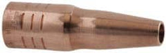 Lincoln Electric - MIG Gas Nozzle (Tapered) Air Cooled Welder Nozzle/Tip/Insulator - Exact Tooling