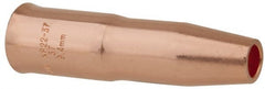 Lincoln Electric - MIG Nozzle Tapered Slip-On Air Cooled Welder Nozzle/Tip/Insulator - Exact Tooling