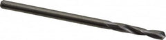 M.A. Ford - 2.49936mm 118° Spiral Flute Solid Carbide Screw Machine Drill Bit - Bright Finish, Right Hand Cut, 14mm Flute Length, 43mm OAL, Faceted Point, Straight Shank - Exact Tooling