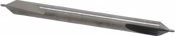 M.A. Ford - #00 Plain Cut 60° Incl Angle Solid Carbide Combo Drill & Countersink - Exact Tooling