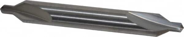M.A. Ford - #3 Plain Cut 60° Incl Angle Solid Carbide Combo Drill & Countersink - Exact Tooling