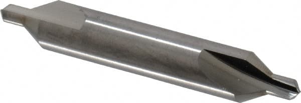 M.A. Ford - #5 Plain Cut 60° Incl Angle Solid Carbide Combo Drill & Countersink - Exact Tooling
