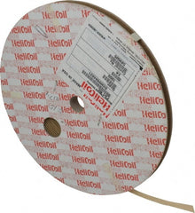 Heli-Coil - #6-32 UNC, 0.138" OAL, Free Running Helical Insert - 2-3/4 Free Coils, Tangless, 304 Stainless Steel, 1D Insert Length - Exact Tooling