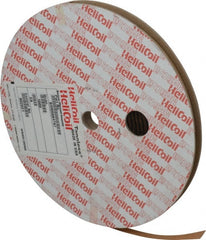 Heli-Coil - 1,000 Inserts, #6-32 UNC, 1-1/2D, Stainless Steel Screw Locking Insert - 4-3/4 Free Coils, 0.207 Inch Overall Length, 0.178 to 0.193 Inch Outside Diameter, Tangless, 304 Material Grade - Exact Tooling