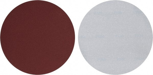 Made in USA - 9" Diam, 180 Grit Aluminum Oxide Adhesive PSA Disc - Very Fine Grade, X Weighted Cloth Backing, For Low Speed Dual-Action Sanders, Random Orbital Sanders - Exact Tooling