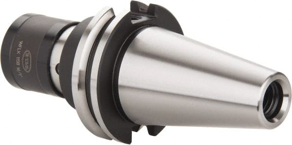 Bilz - CAT40 Taper Shank Tension & Compression Tapping Chuck - #0 to 9/16" Tap Capacity, 2.955" Projection, Size 1 Adapter, Quick Change - Exact Tooling