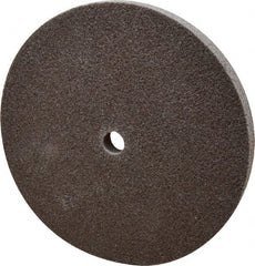 3M - 6" Diam, 1/2" Face Width, 1/2" Center Hole, Fine Grade, Aluminum Oxide Deburring Wheel - Unitized, Medium Density 5 Grade, 7,500 RPM - Exact Tooling