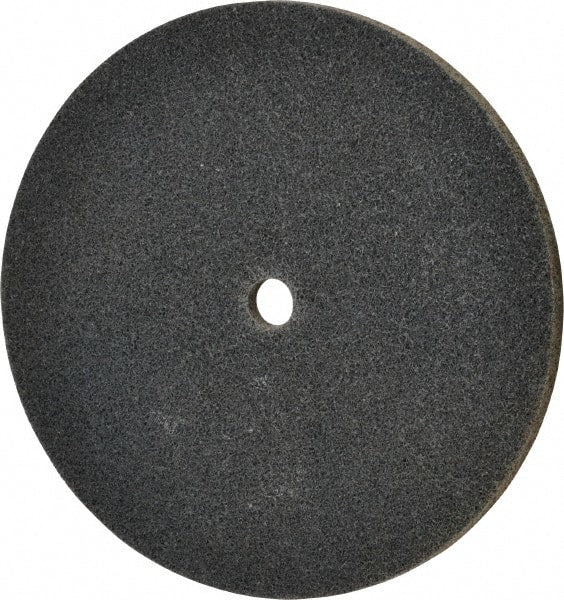 3M - 6" Diam, 1/4" Face Width, 1/2" Center Hole, Fine Grade, Silicon Carbide Deburring Wheel - Unitized, Medium Density 5 Grade, 7,500 RPM - Exact Tooling