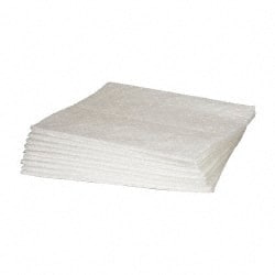 Brady SPC Sorbents - 30 Gal Capacity per Package, Oil Only Pad - 19" Long x 15" Wide, Polypropylene - Exact Tooling