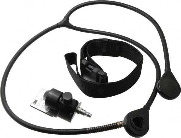 3M - Supplied Air (SAR) Dual Air Line Adapter Kits Compatible Hose Type: High Pressure Mount: Back-Mounted - Exact Tooling