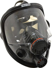 North - Series 7600, Size M/L Full Face Respirator - 5-Point Suspension, Threaded Connection - Exact Tooling