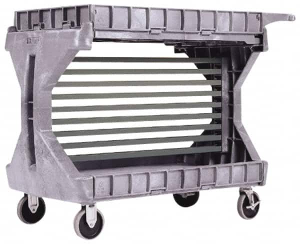 Akro-Mils - 35-3/4" Long x 1-3/4" Wide x 1" High, Cart Rail Kit - For 30936 - Exact Tooling