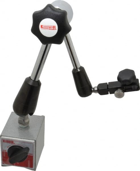 SPI - Rectangular Base, Indicator Transfer Stand - 12-1/8" High, 2-1/4" Base Length x 2" Base Width x 2-1/8" Base Height - Exact Tooling