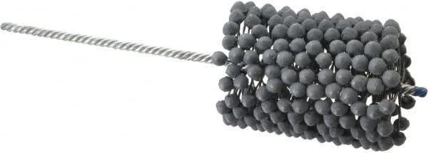 Brush Research Mfg. - 3" to 3-1/2" Bore Diam, 240 Grit, Silicon Carbide Flexible Hone - Extra Fine, 13-1/2" OAL - Exact Tooling