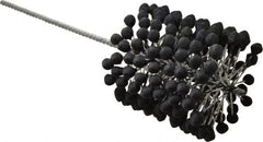 Brush Research Mfg. - 5" to 5-1/2" Bore Diam, 120 Grit, Silicon Carbide Flexible Hone - Fine, 17-1/2" OAL - Exact Tooling