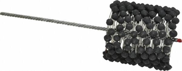 Brush Research Mfg. - 5" to 5-1/2" Bore Diam, 180 Grit, Silicon Carbide Flexible Hone - Extra Fine, 17-1/2" OAL - Exact Tooling