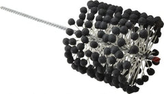 Brush Research Mfg. - 5-1/2" to 6" Bore Diam, 180 Grit, Silicon Carbide Flexible Hone - Extra Fine, 17-1/2" OAL - Exact Tooling