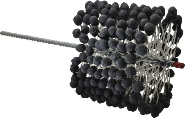 Brush Research Mfg. - 6-1/2" to 7" Bore Diam, 180 Grit, Silicon Carbide Flexible Hone - Extra Fine, 17-1/2" OAL - Exact Tooling