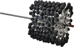 Brush Research Mfg. - 6-1/2" to 7" Bore Diam, 180 Grit, Silicon Carbide Flexible Hone - Extra Fine, 17-1/2" OAL - Exact Tooling