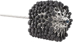 Brush Research Mfg. - 6-1/2" to 7" Bore Diam, 240 Grit, Silicon Carbide Flexible Hone - Extra Fine, 17-1/2" OAL - Exact Tooling