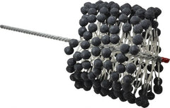 Brush Research Mfg. - 7" to 7-1/2" Bore Diam, 180 Grit, Silicon Carbide Flexible Hone - Extra Fine, 17-1/2" OAL - Exact Tooling