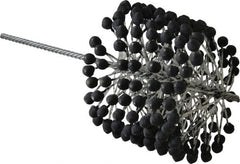 Brush Research Mfg. - 7-1/2" to 8" Bore Diam, 120 Grit, Silicon Carbide Flexible Hone - Fine, 17-1/2" OAL - Exact Tooling